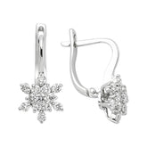 Boucles d'oreilles étoile Antares diamant