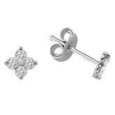 Diamant Quattro Ohrstecker