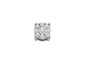 0.30 Carat Diamond Effect Solitaire Men's Stud Earrings