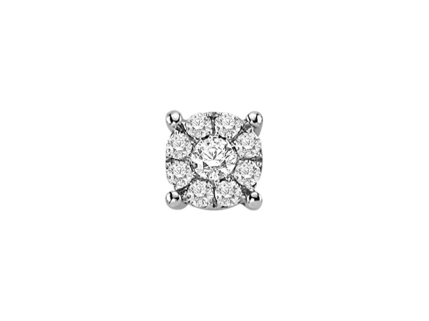 0.60 Carat Diamond Effect Solitaire Men's Stud Earrings