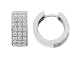 Diamond Hoop Earrings