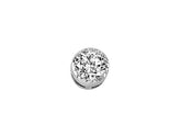 0.17 Carat Diamond Solitaire Men's Stud Earrings