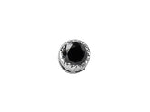 0.18 Carat Black Diamond Solitaire Men's Stud Earrings