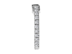 Diamond Men's Hoop Earrings