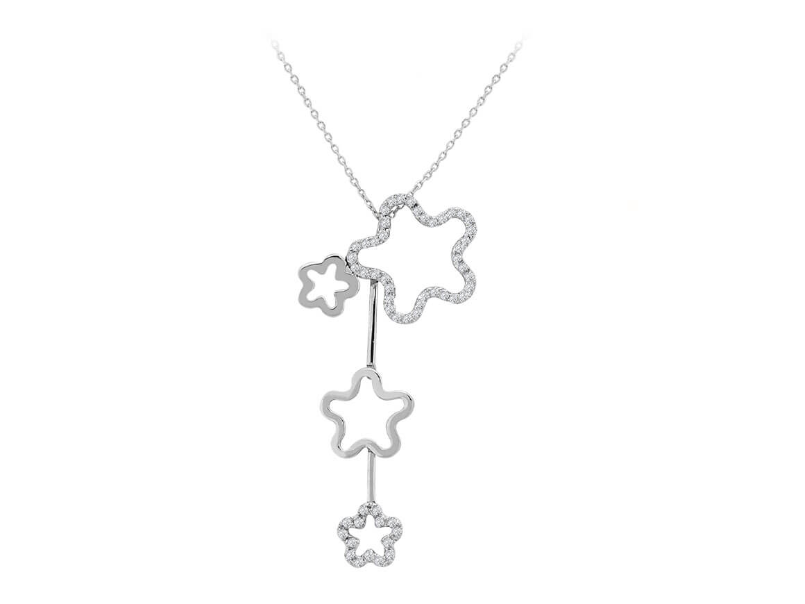Diamond Star Necklace