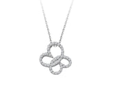 Collier coeur diamant