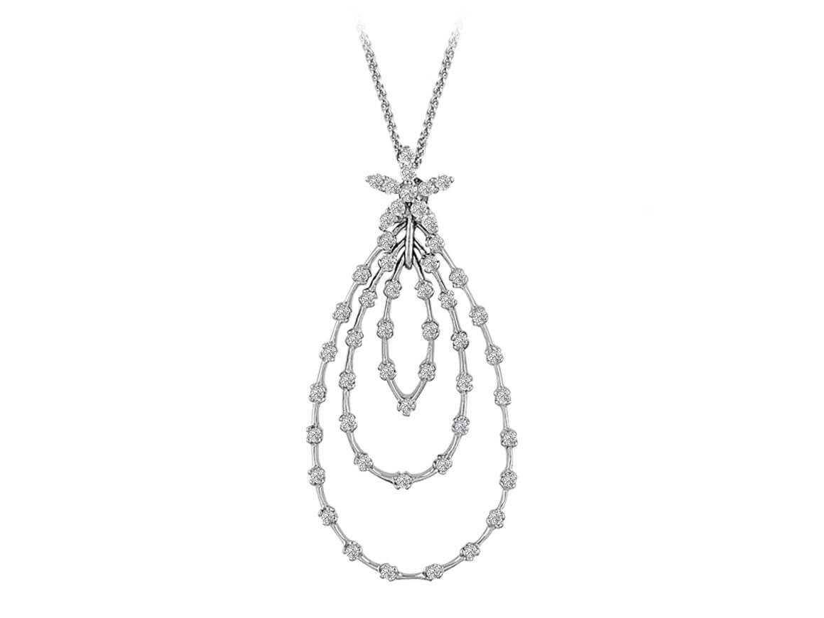 Diamond Drop Necklace