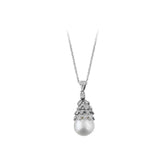 Collier de diamants et de perles