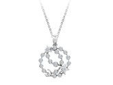 Diamond Moon and Star Necklace