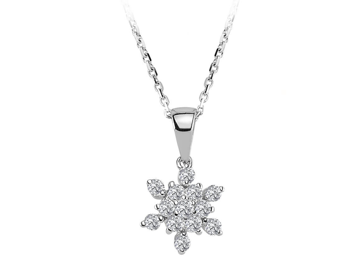 Collier Étoile Antares Diamant