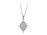 Collier étoile Sirius en diamant