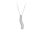 Collier double rang diamants