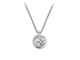 0.50 Carat Diamond Solitaire Necklace