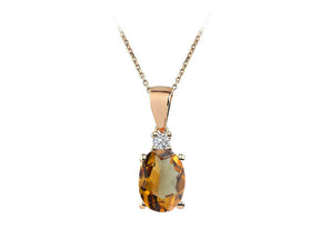 Collier Harmony Diamant et Ovale Zultanite