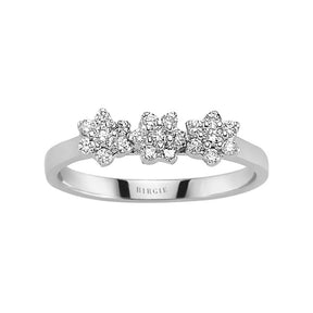 Diamant Tria Gänseblume Ring