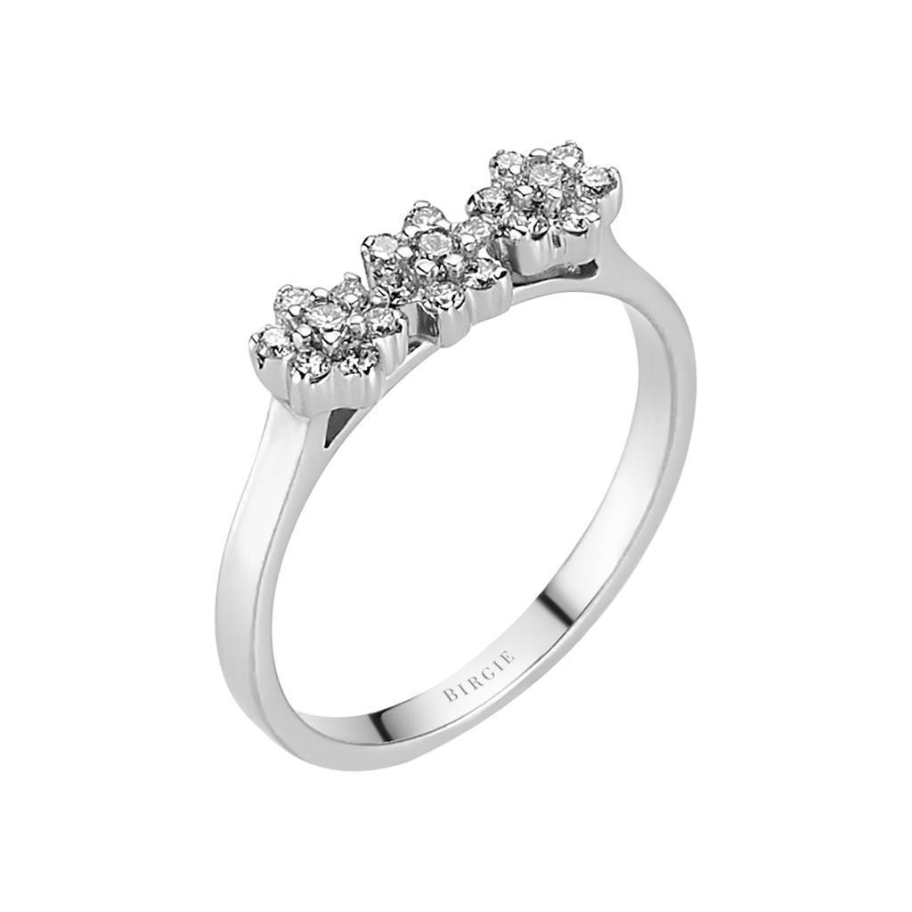 Diamant Tria Gänseblume Ring