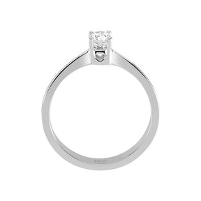 0.17 carat diamond solitaire ring