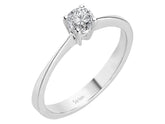 Bague solitaire diamant 0,30 carat
