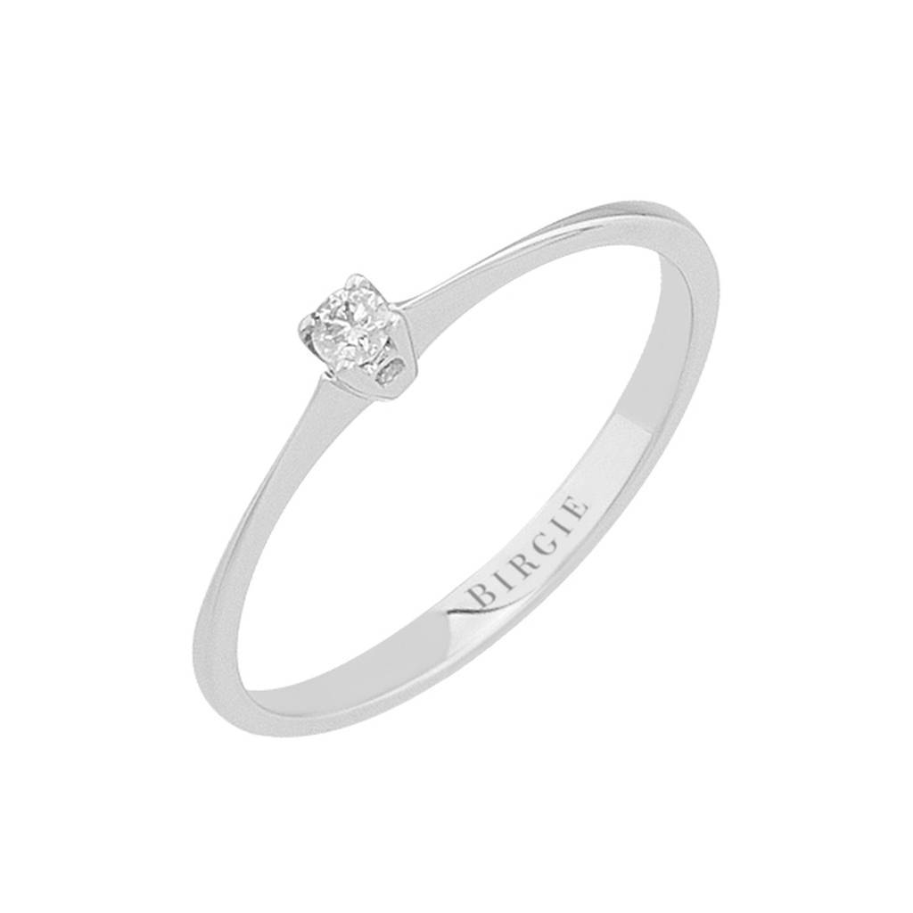 0.05 carat diamond solitaire ring