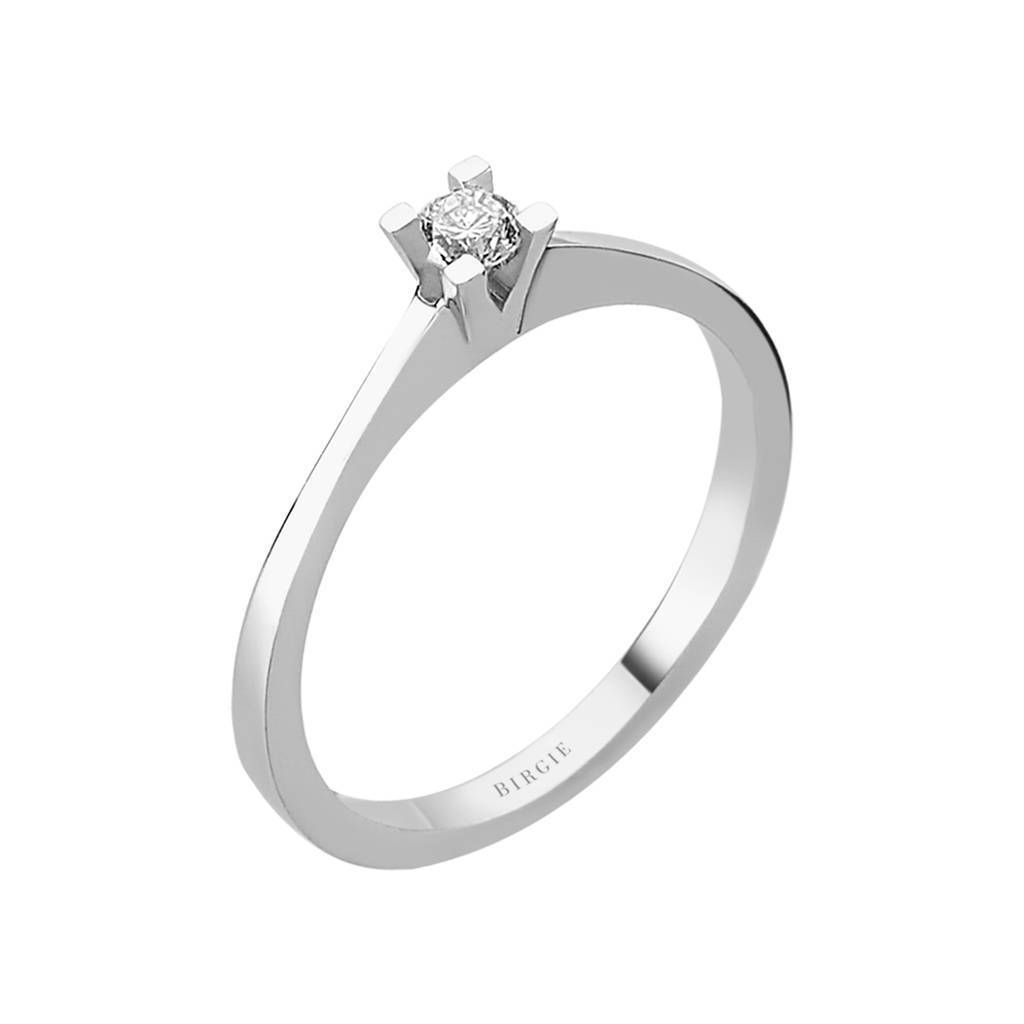 0.12 carat diamond solitaire ring