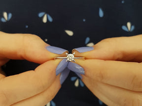 0.20 Carat Diamant Solitaire Ring