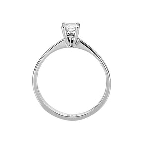 Bague solitaire diamant 0,24 carat