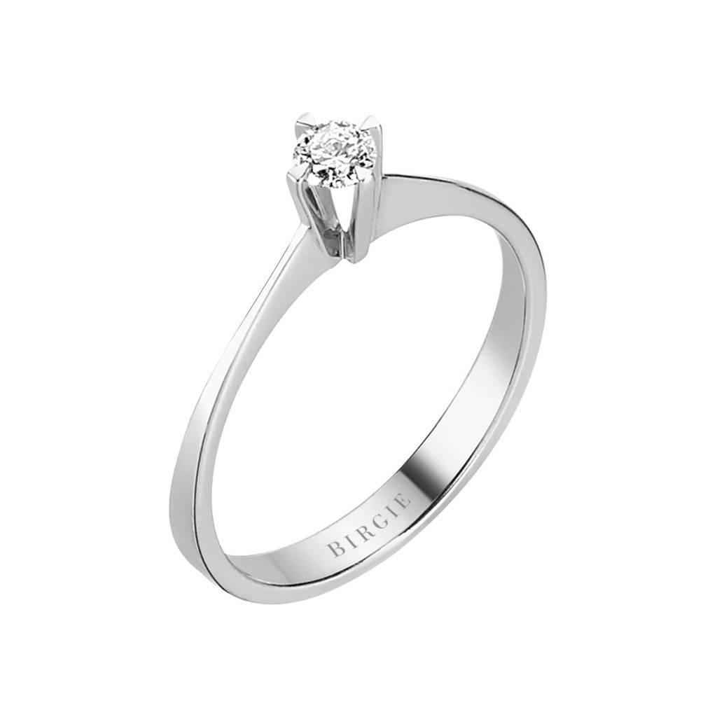 0.12 carat diamond solitaire ring