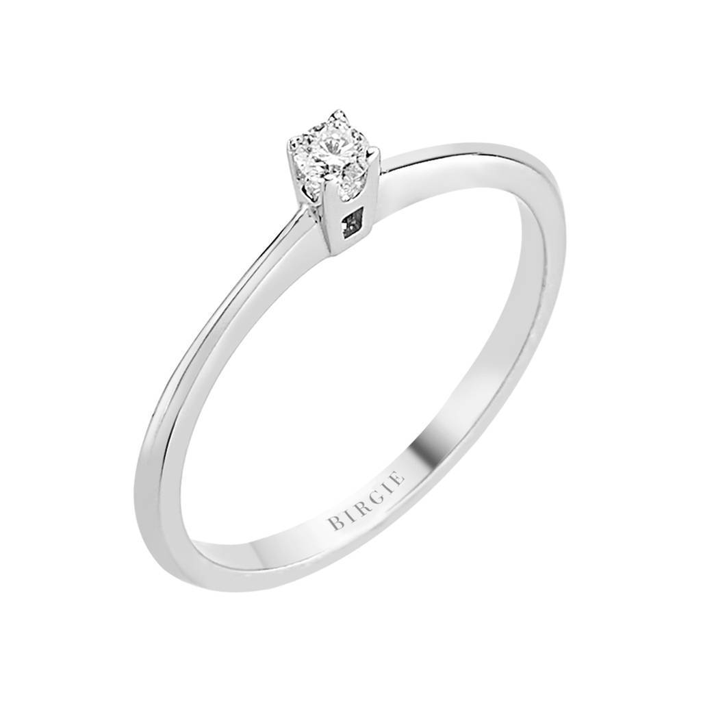 0.06 carat diamond solitaire ring