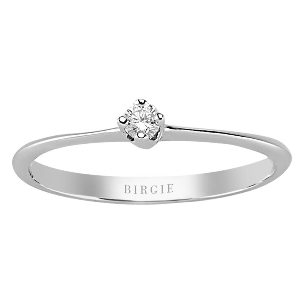 0.07 Carat Diamond Solitaire Ring