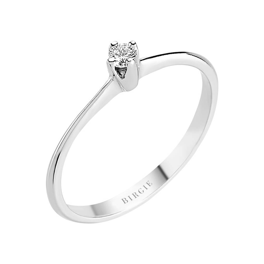 0.07 Carat Diamond Solitaire Ring