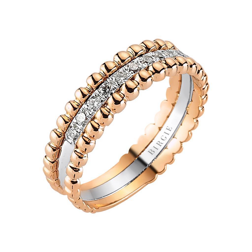 Alliance Diamant Demi Rond
