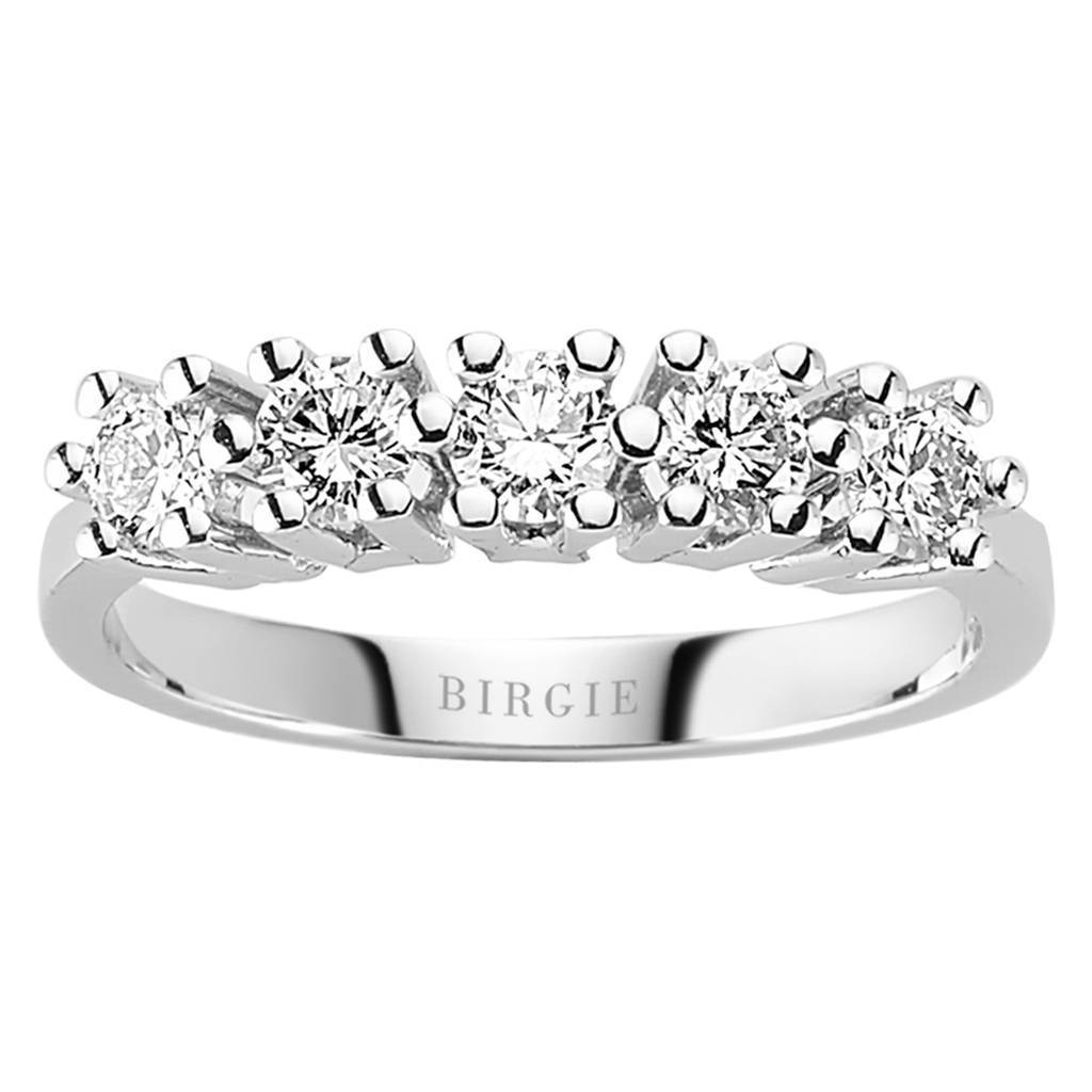 0.70 Carat Diamond 5 Stone Alliance