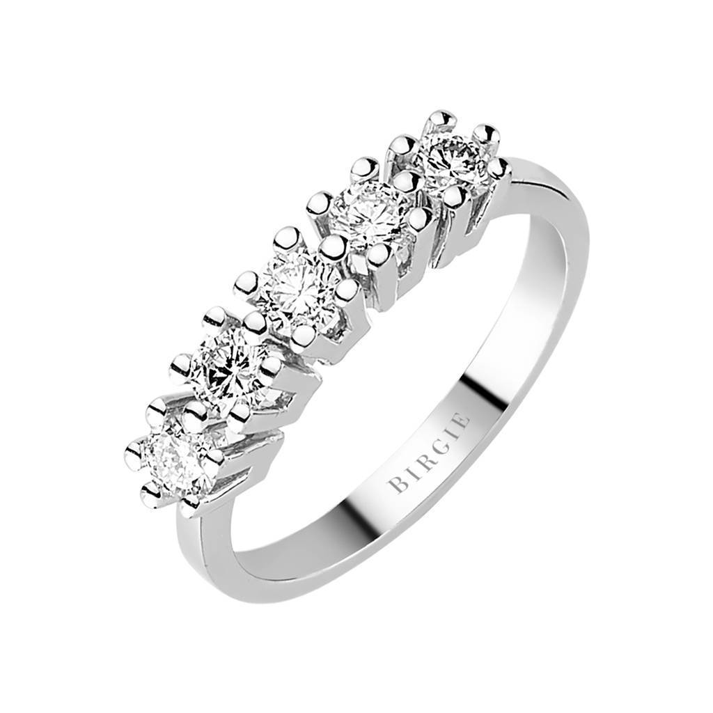 0.70 Carat Diamond 5 Stone Alliance