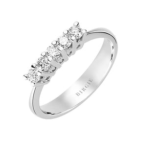 0.42 Carat Diamond 5 Stone Alliance