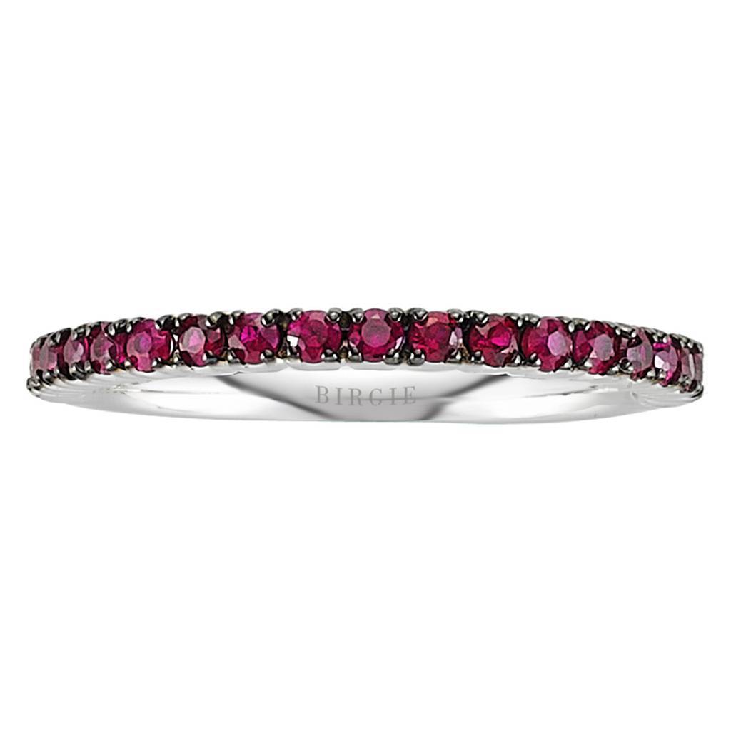 Alliance Rubis Demi-Rond