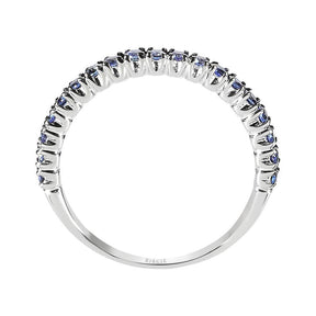 Sapphire Half Round Alliance