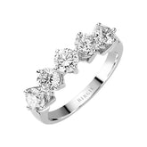 1.70 Carat Diamond 5 Stone Alliance