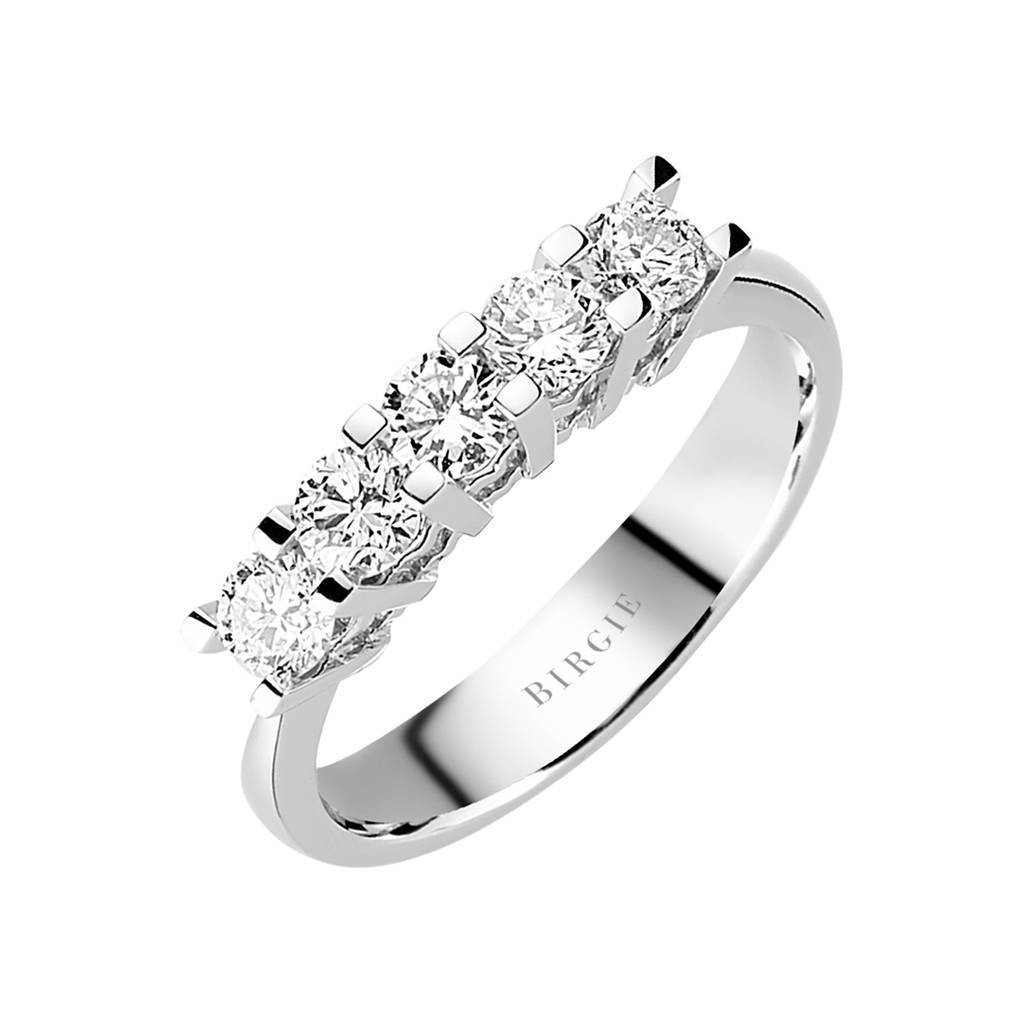 0.80 Carat Diamond 5 Stone Alliance