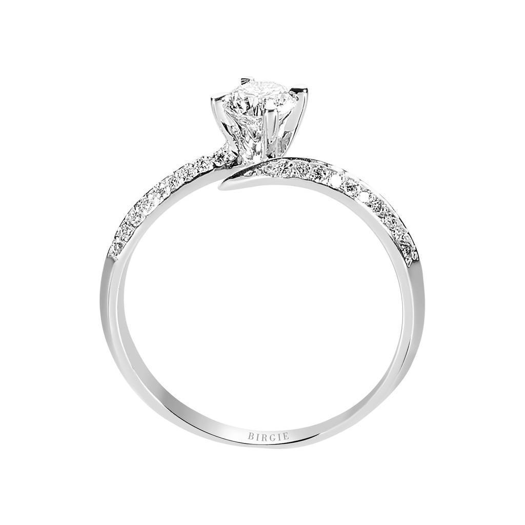 0.45 total carat diamond solitaire ring