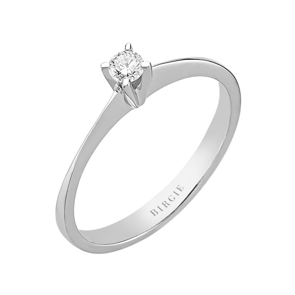 0.10 carat diamond solitaire ring