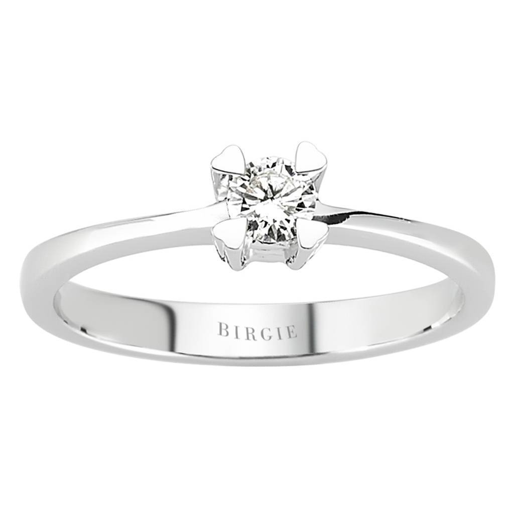 0.17 Carat Diamond Solitaire Ring