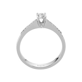 0.30 Carat Diamond Halo Ring