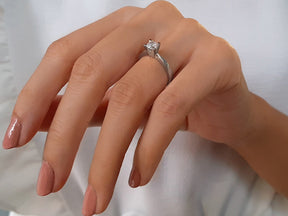 0.41 Carat Diamond Solitaire Ring