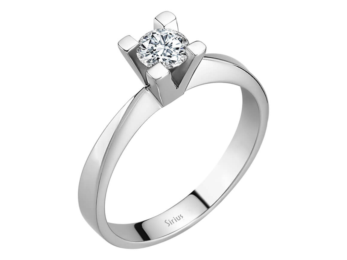 0.41 Carat Diamond Solitaire Ring