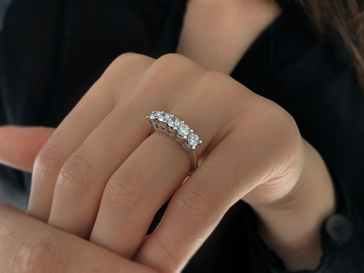 Diamant 0,88 carat 5 Son Alliance