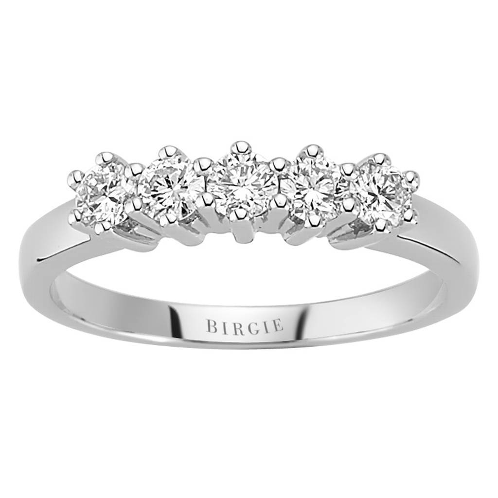 0.46 Carat Diamond 5 Stone Alliance