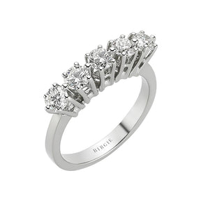 1.16 Carat Diamond 5 Stone Alliance