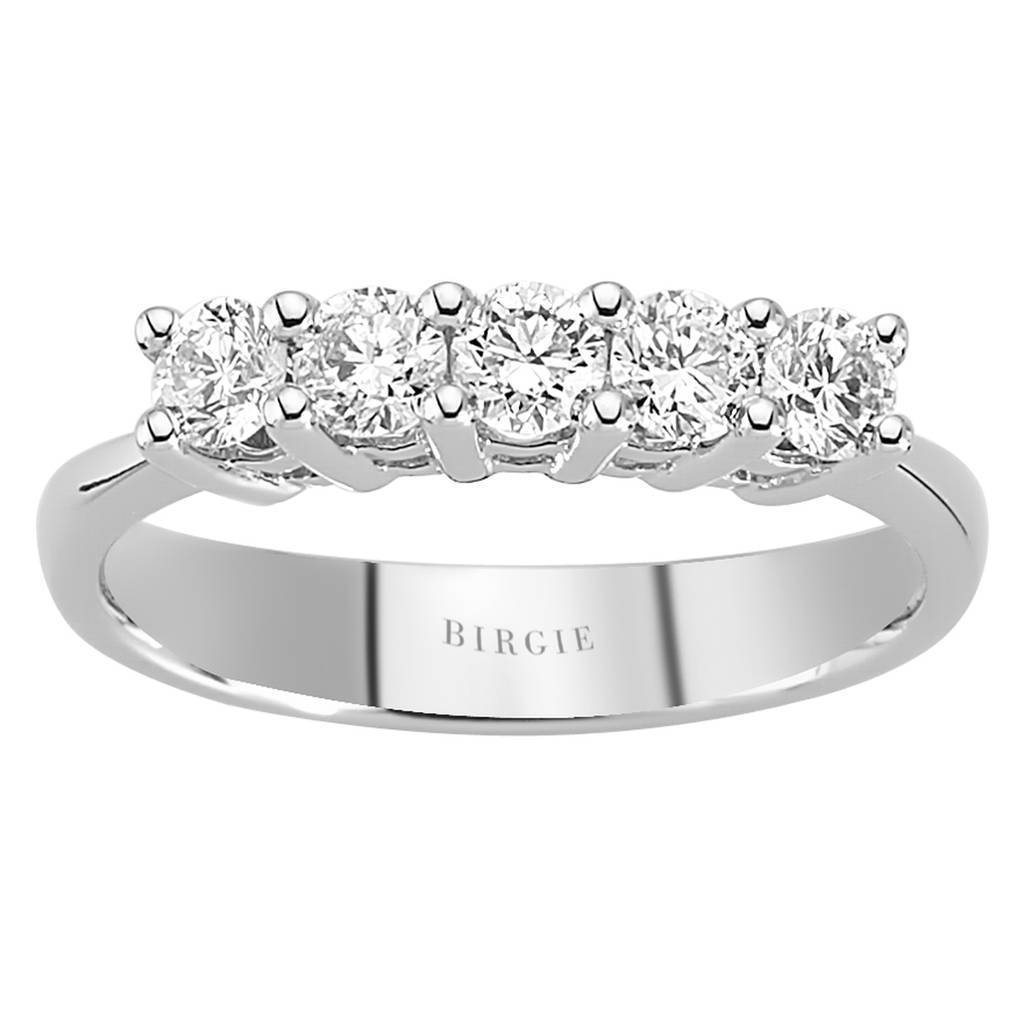 0.71 Carat Diamond 5 Stone Alliance
