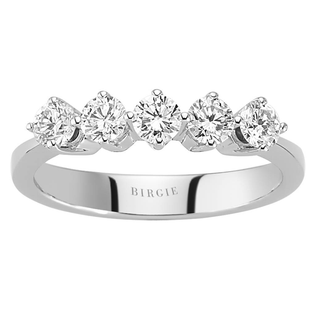 0.73 Carat Diamond 5 Stone Alliance