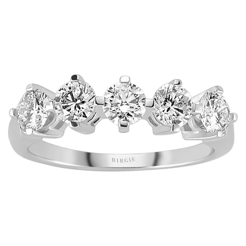 1.23 Carat Diamond 5 Stone Alliance